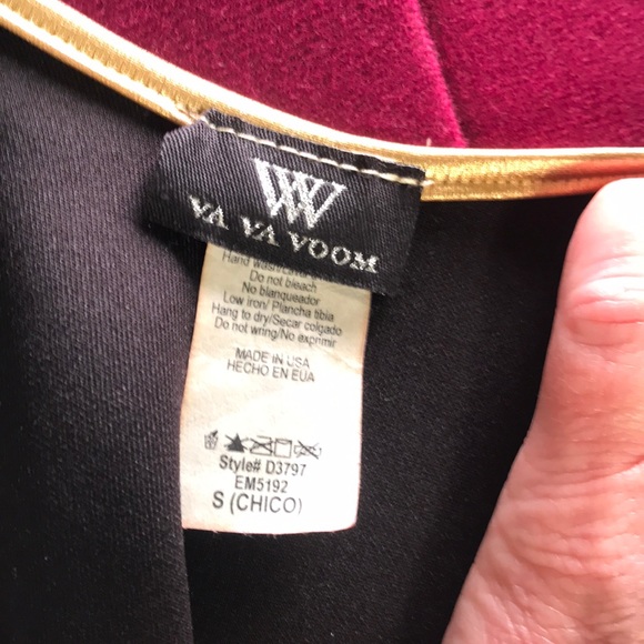 Va Va Voom 💋Black & Gold Studded Bodycon Dress, Super Sexy! - Picture 4 of 5